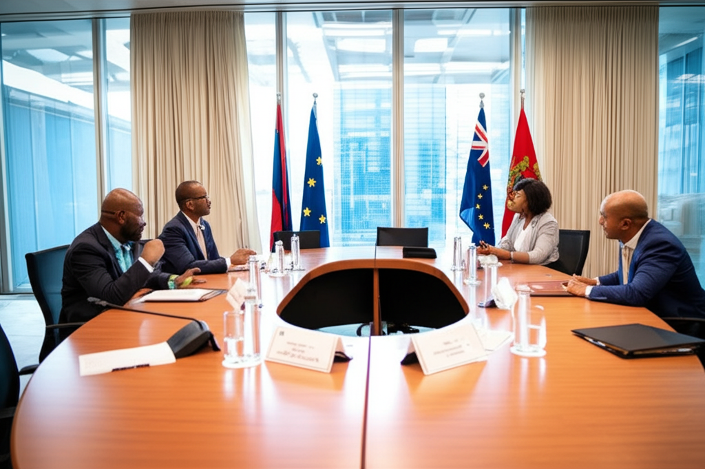 Diplomatic meeting video thumbnail